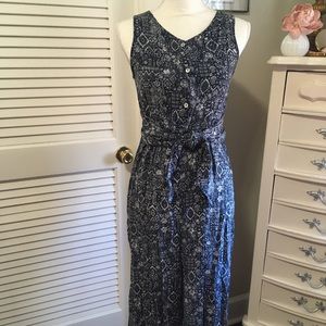 Fun Navy Summer Jumpsuit